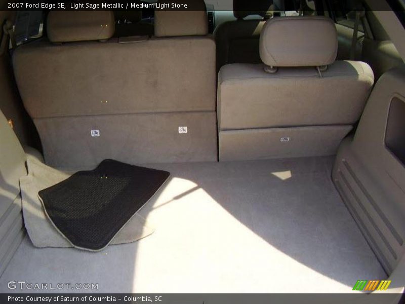 Light Sage Metallic / Medium Light Stone 2007 Ford Edge SE