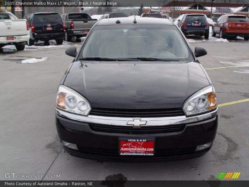 Black / Neutral Beige 2005 Chevrolet Malibu Maxx LT Wagon