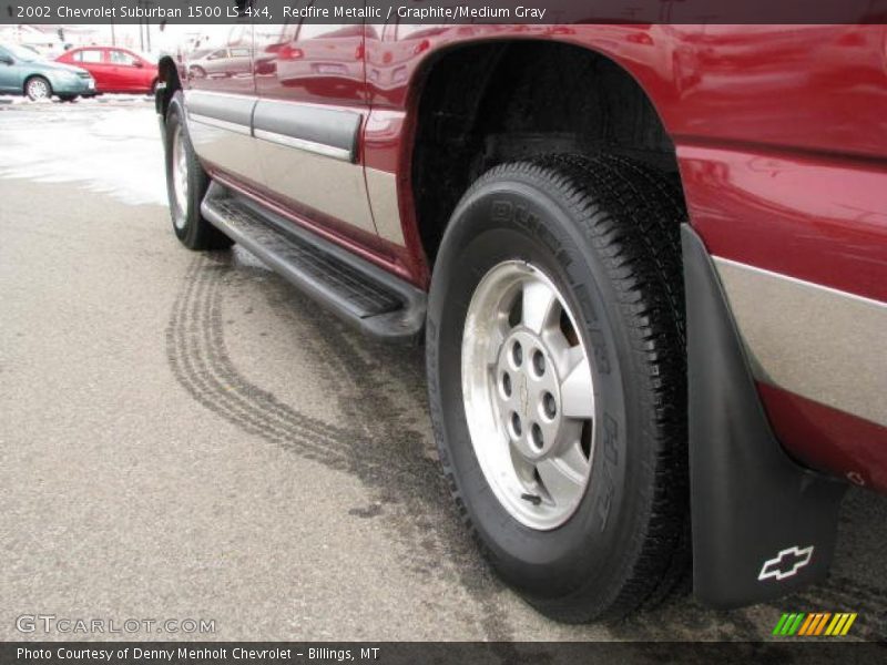 Redfire Metallic / Graphite/Medium Gray 2002 Chevrolet Suburban 1500 LS 4x4