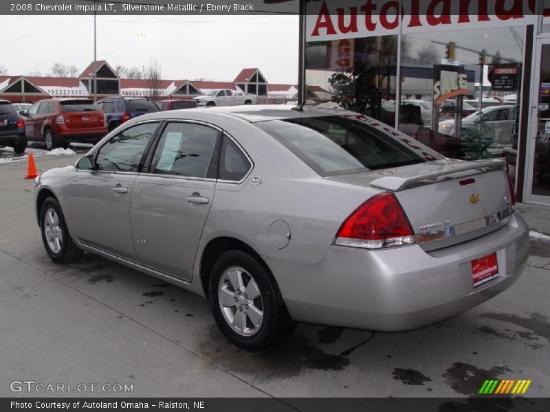 Silverstone Metallic / Ebony Black 2008 Chevrolet Impala LT