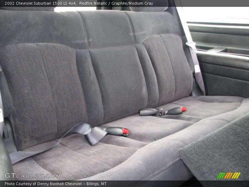Redfire Metallic / Graphite/Medium Gray 2002 Chevrolet Suburban 1500 LS 4x4