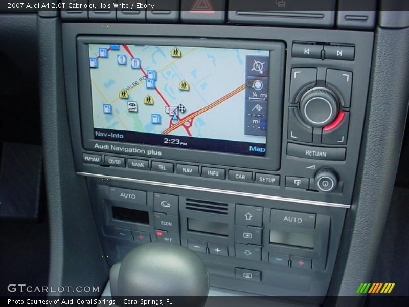 Ibis White / Ebony 2007 Audi A4 2.0T Cabriolet