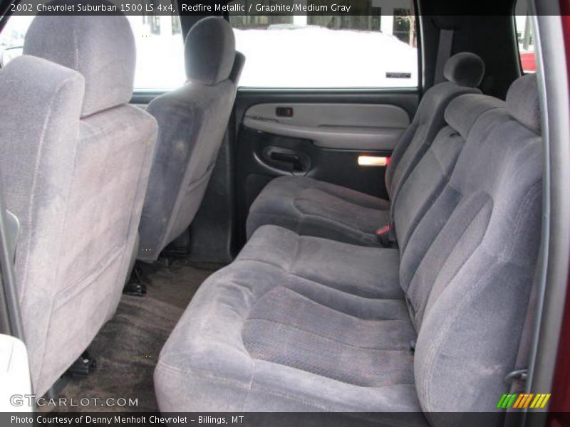 Redfire Metallic / Graphite/Medium Gray 2002 Chevrolet Suburban 1500 LS 4x4