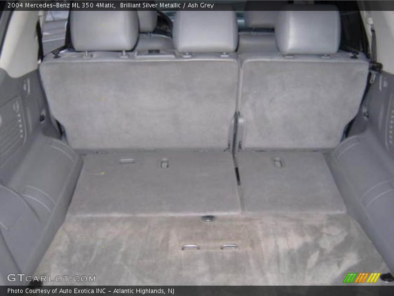 Brilliant Silver Metallic / Ash Grey 2004 Mercedes-Benz ML 350 4Matic