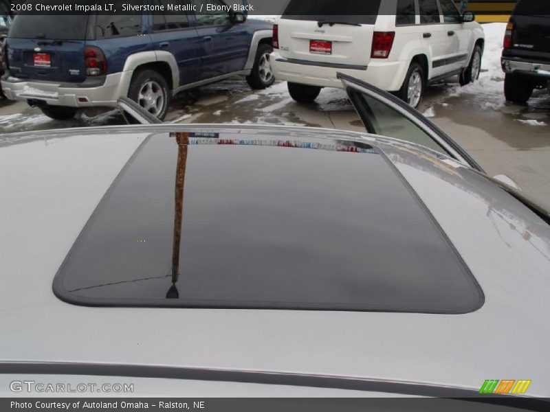 Silverstone Metallic / Ebony Black 2008 Chevrolet Impala LT