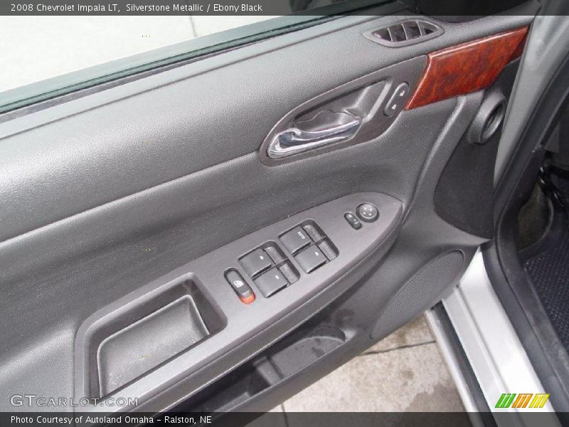 Silverstone Metallic / Ebony Black 2008 Chevrolet Impala LT