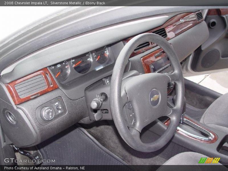 Silverstone Metallic / Ebony Black 2008 Chevrolet Impala LT