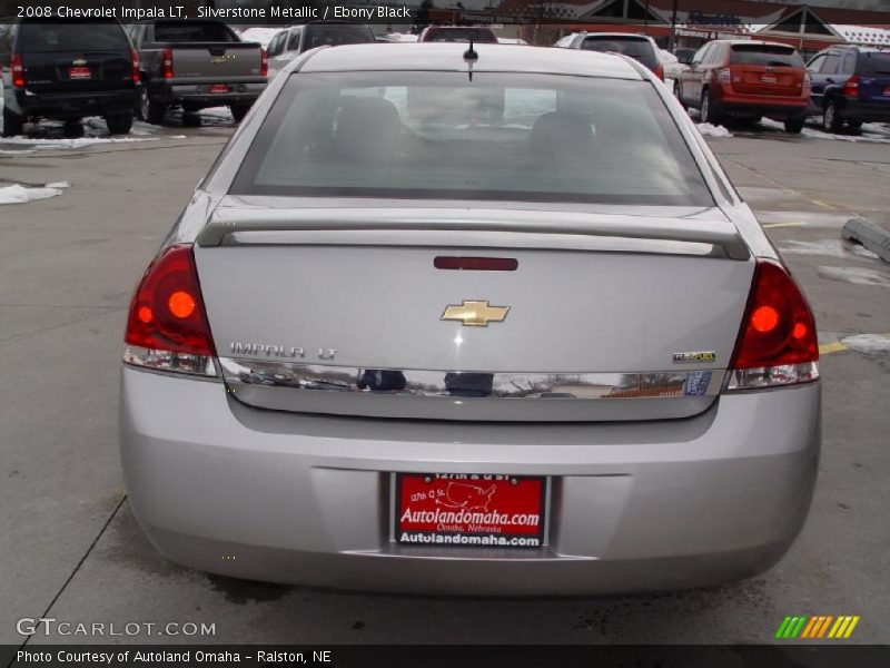 Silverstone Metallic / Ebony Black 2008 Chevrolet Impala LT