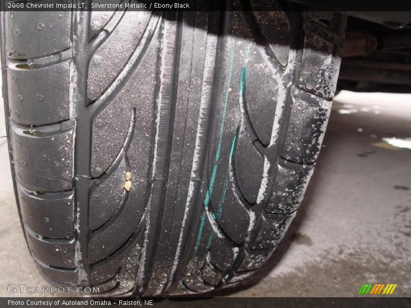 Silverstone Metallic / Ebony Black 2008 Chevrolet Impala LT