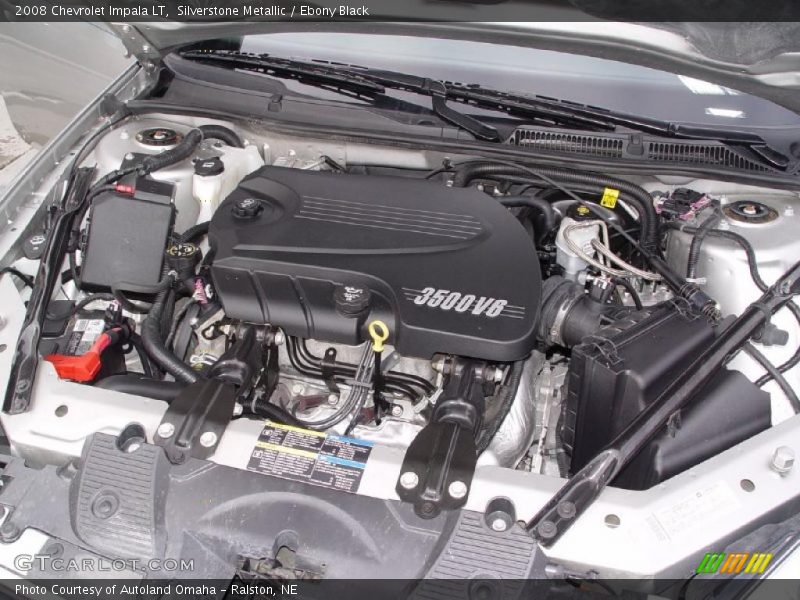Silverstone Metallic / Ebony Black 2008 Chevrolet Impala LT