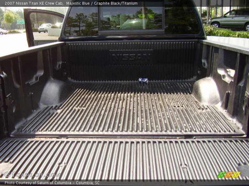 Majestic Blue / Graphite Black/Titanium 2007 Nissan Titan XE Crew Cab