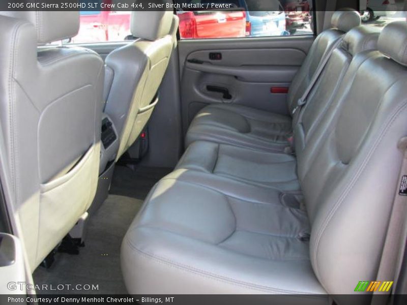 Silver Birch Metallic / Pewter 2006 GMC Sierra 2500HD SLT Crew Cab 4x4