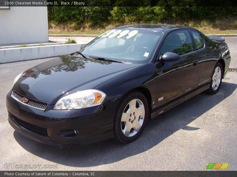 Black / Ebony 2006 Chevrolet Monte Carlo SS