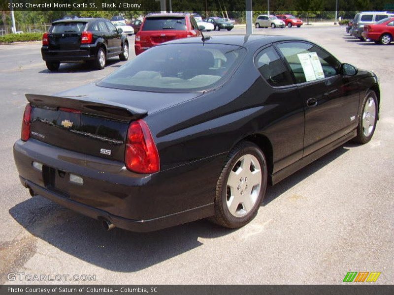 Black / Ebony 2006 Chevrolet Monte Carlo SS