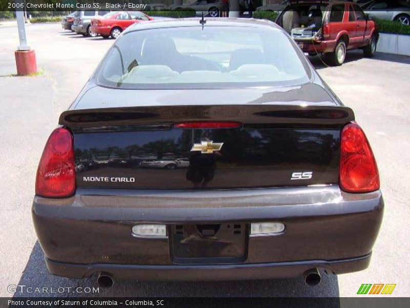 Black / Ebony 2006 Chevrolet Monte Carlo SS