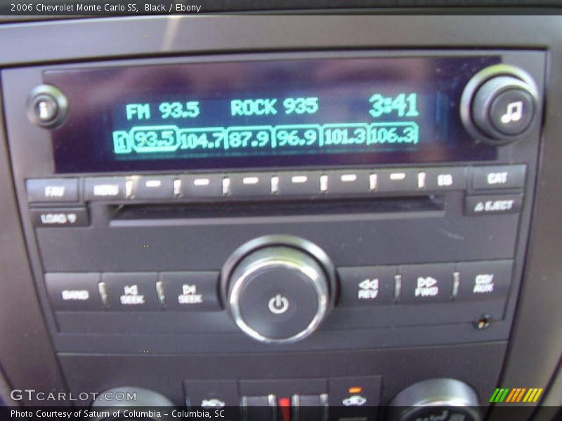 Black / Ebony 2006 Chevrolet Monte Carlo SS