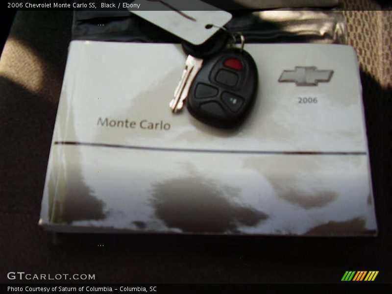 Black / Ebony 2006 Chevrolet Monte Carlo SS
