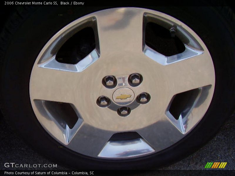 Black / Ebony 2006 Chevrolet Monte Carlo SS