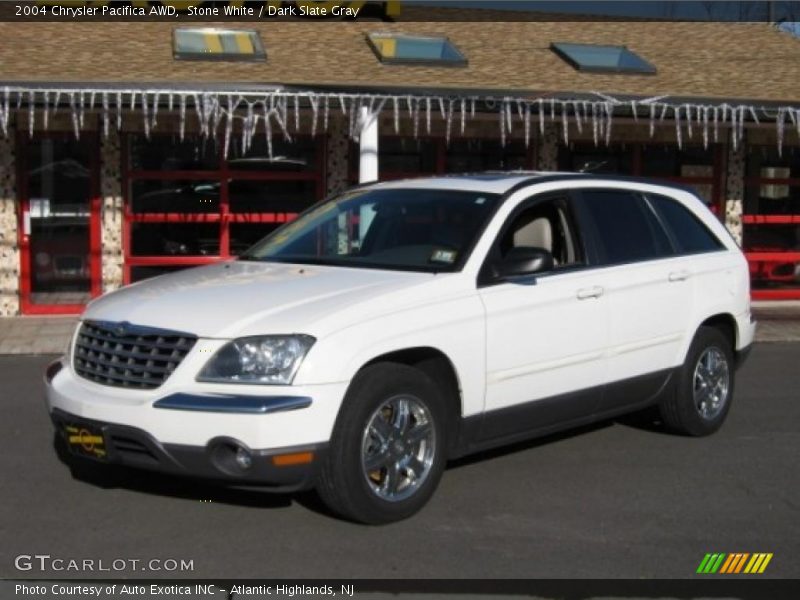 Stone White / Dark Slate Gray 2004 Chrysler Pacifica AWD