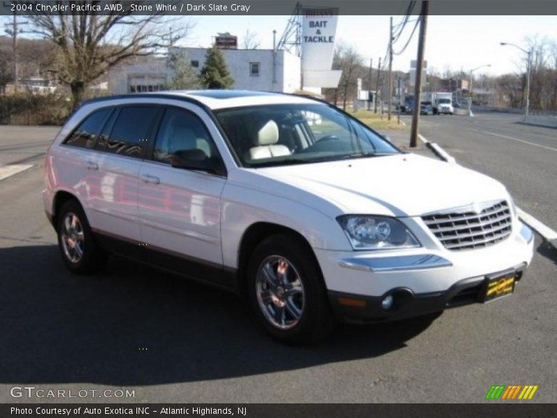 Stone White / Dark Slate Gray 2004 Chrysler Pacifica AWD