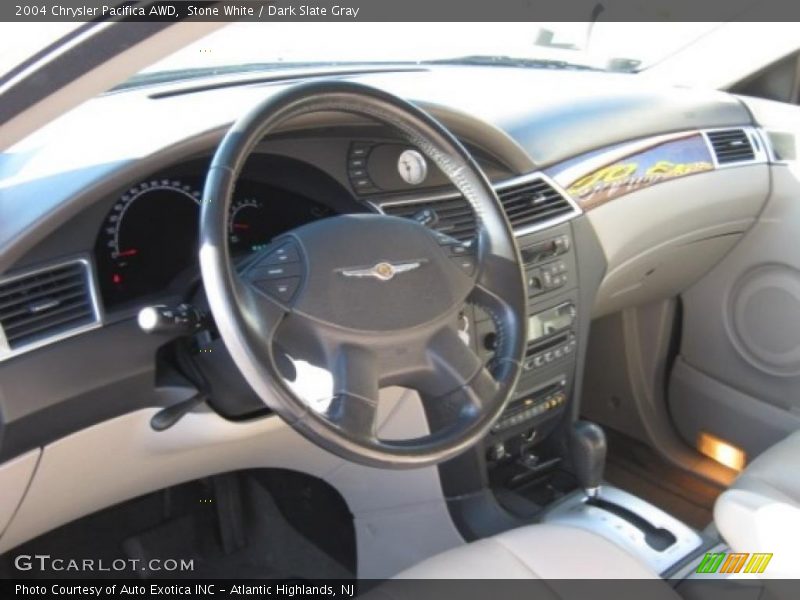 Stone White / Dark Slate Gray 2004 Chrysler Pacifica AWD
