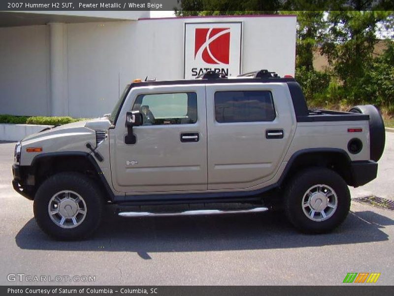 Pewter Metallic / Wheat Beige 2007 Hummer H2 SUT