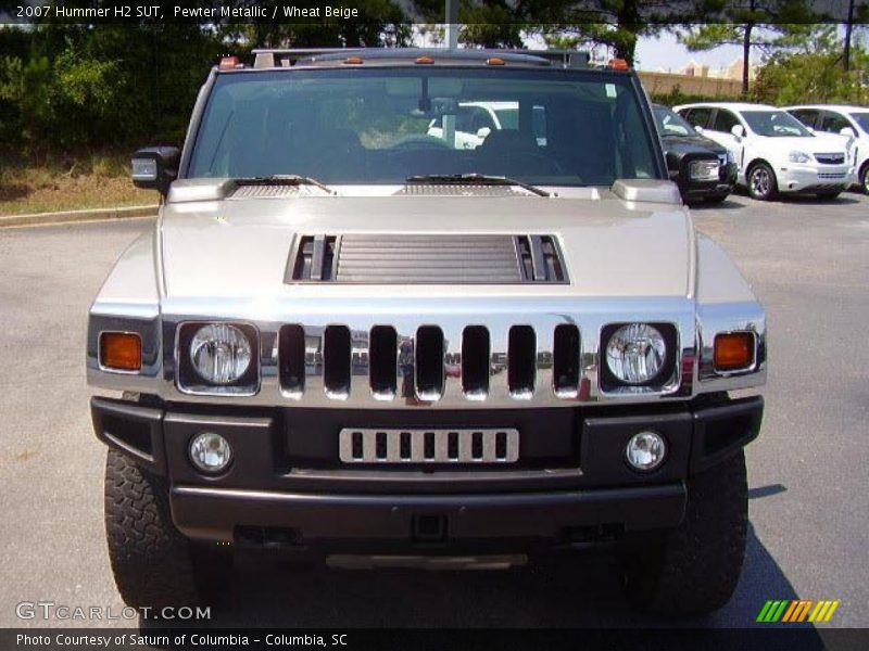 Pewter Metallic / Wheat Beige 2007 Hummer H2 SUT