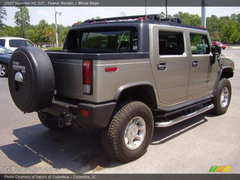 Pewter Metallic / Wheat Beige 2007 Hummer H2 SUT