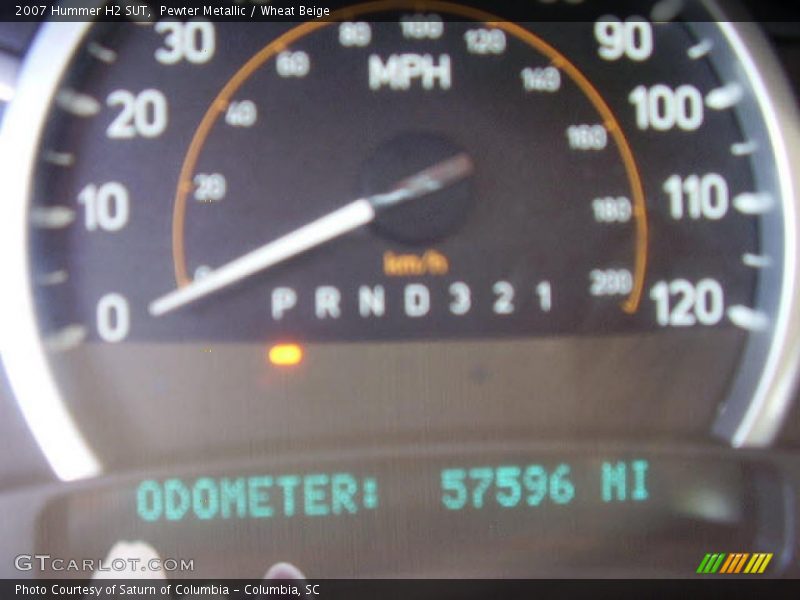 Pewter Metallic / Wheat Beige 2007 Hummer H2 SUT