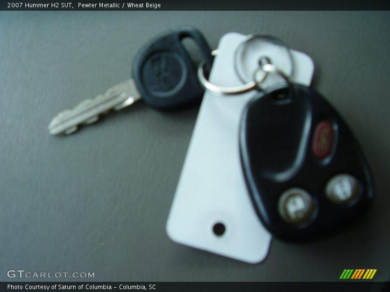 Pewter Metallic / Wheat Beige 2007 Hummer H2 SUT