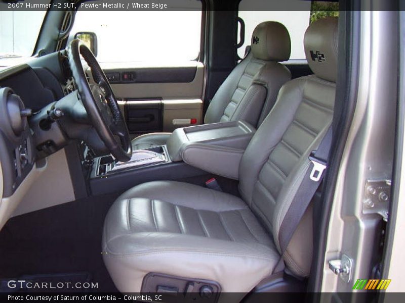 Pewter Metallic / Wheat Beige 2007 Hummer H2 SUT