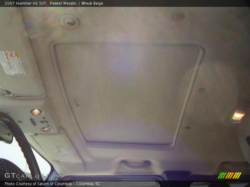 Pewter Metallic / Wheat Beige 2007 Hummer H2 SUT