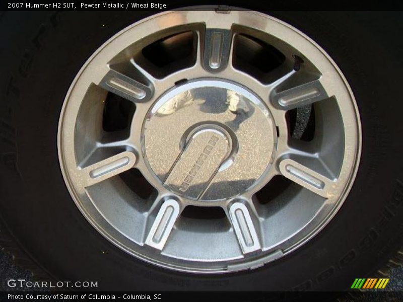 Pewter Metallic / Wheat Beige 2007 Hummer H2 SUT