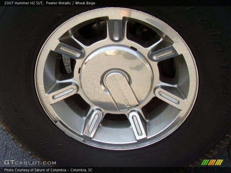 Pewter Metallic / Wheat Beige 2007 Hummer H2 SUT