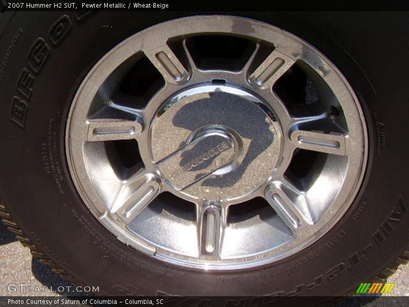Pewter Metallic / Wheat Beige 2007 Hummer H2 SUT