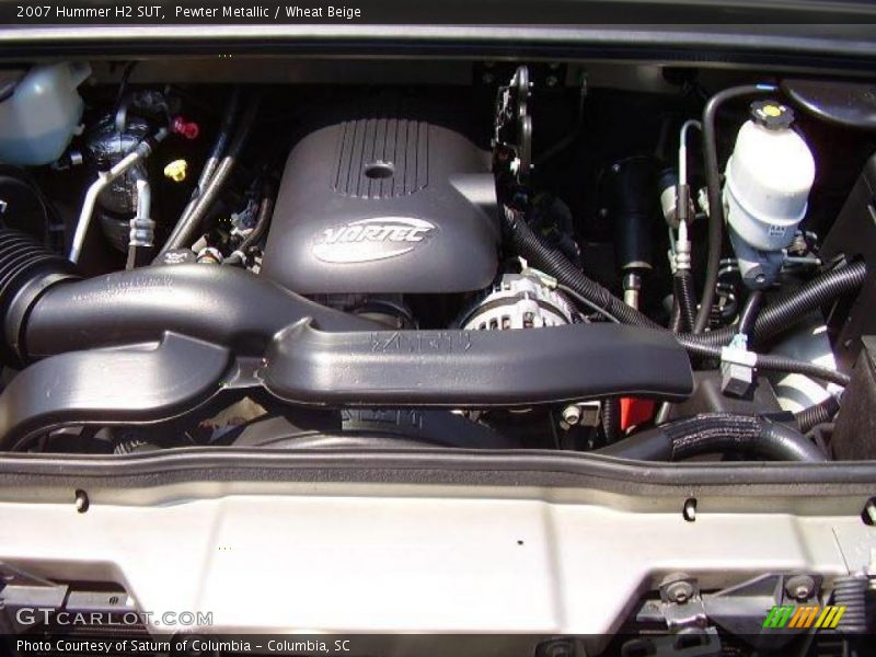 Pewter Metallic / Wheat Beige 2007 Hummer H2 SUT