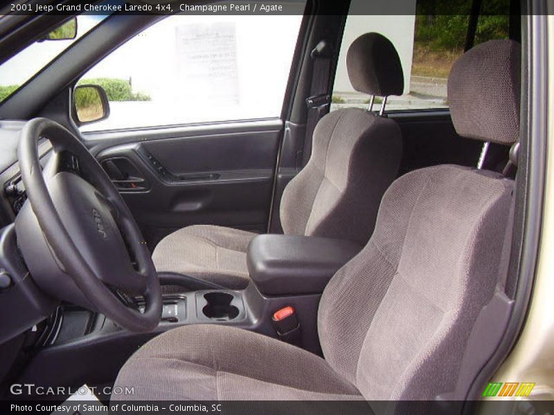 Champagne Pearl / Agate 2001 Jeep Grand Cherokee Laredo 4x4