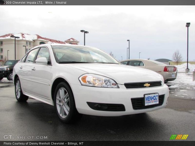 White / Neutral 2009 Chevrolet Impala LTZ