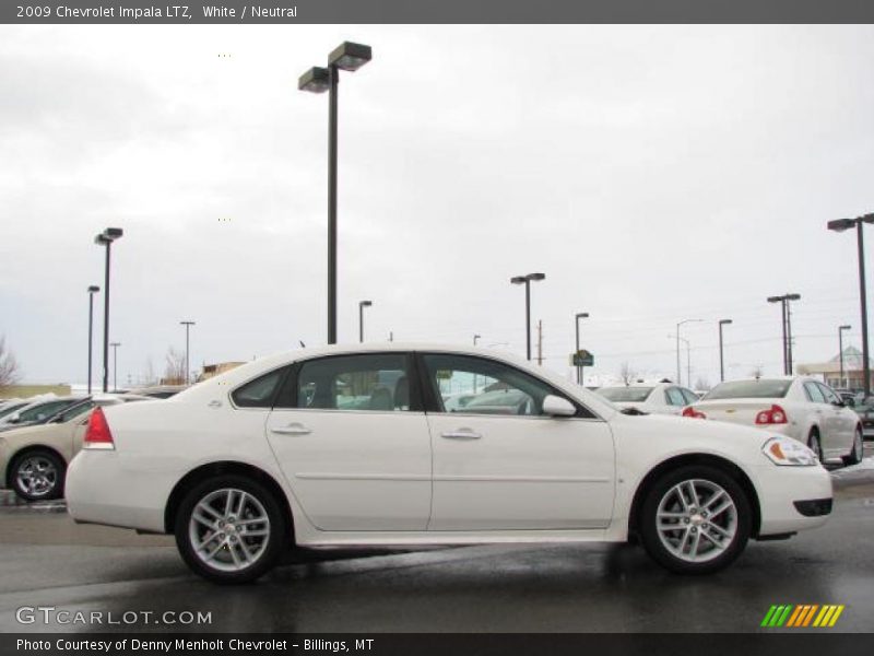 White / Neutral 2009 Chevrolet Impala LTZ