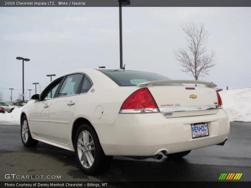 White / Neutral 2009 Chevrolet Impala LTZ