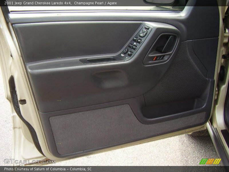 Champagne Pearl / Agate 2001 Jeep Grand Cherokee Laredo 4x4