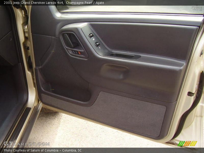 Champagne Pearl / Agate 2001 Jeep Grand Cherokee Laredo 4x4
