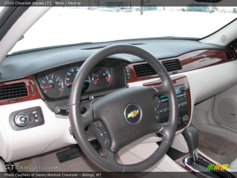 White / Neutral 2009 Chevrolet Impala LTZ