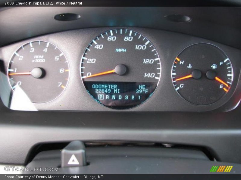 White / Neutral 2009 Chevrolet Impala LTZ