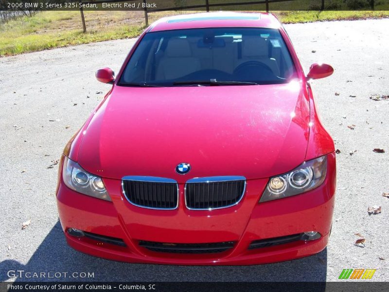 Electric Red / Black 2006 BMW 3 Series 325i Sedan