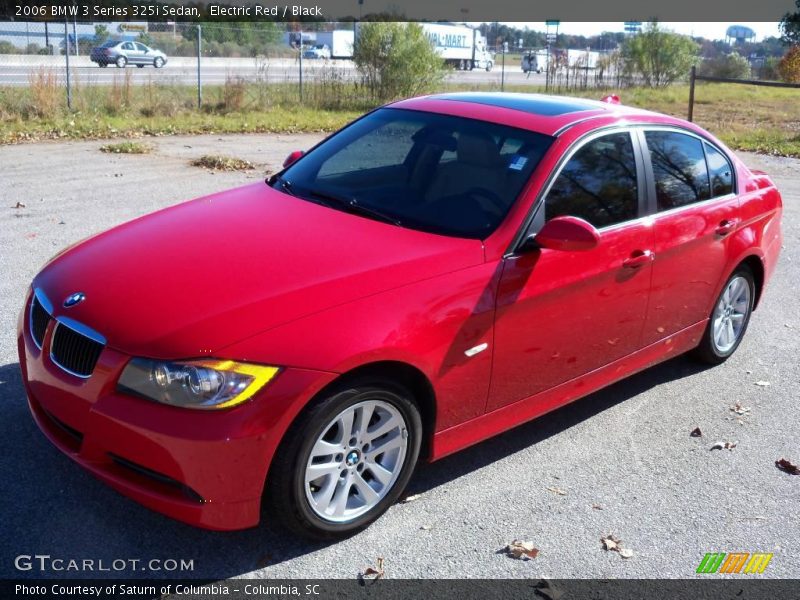2006 BMW 3 Series 325i Sedan in Electric Red Photo No. 25803514