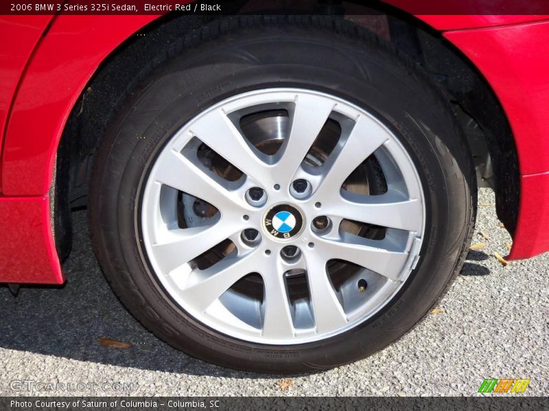 Electric Red / Black 2006 BMW 3 Series 325i Sedan