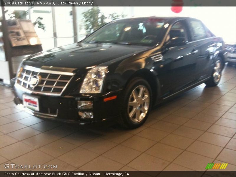 Black Raven / Ebony 2009 Cadillac STS 4 V6 AWD
