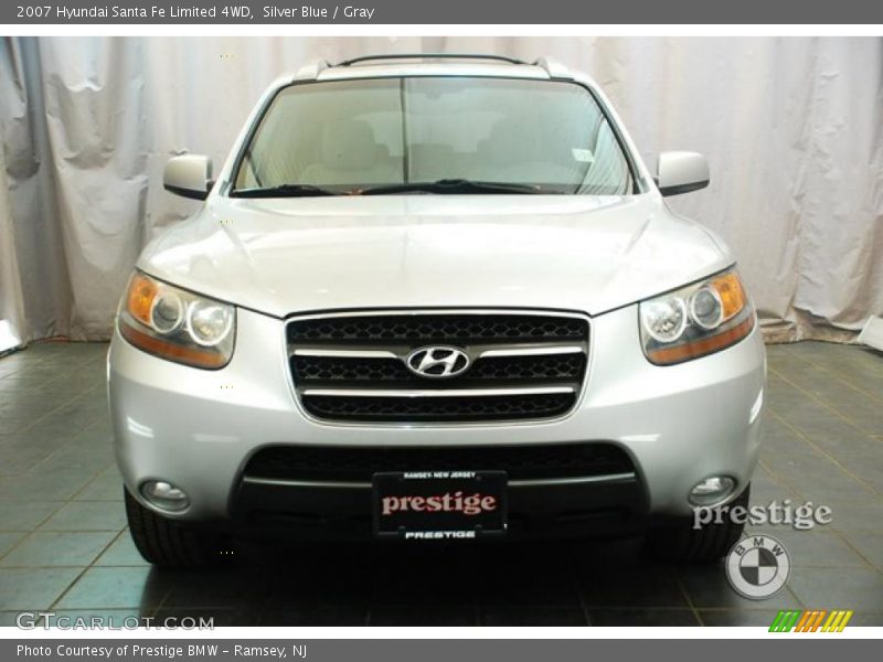 Silver Blue / Gray 2007 Hyundai Santa Fe Limited 4WD