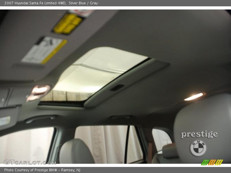 Silver Blue / Gray 2007 Hyundai Santa Fe Limited 4WD